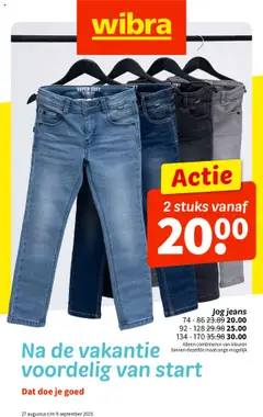 Voorbeeld van Folder van winkel Wibra geldig vanaf 27-08-2025