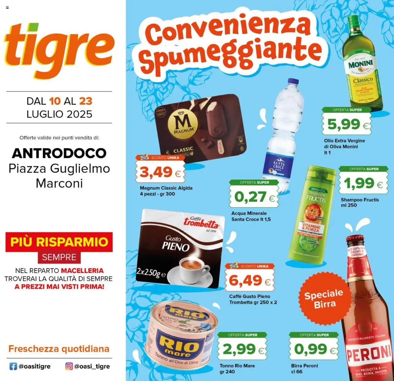 Volantino Tigre valido da 10/07/2025 numero di pagina 1