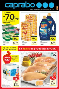 Vista previa del folleto de la tienda Caprabo válido desde el 16/10/2025 