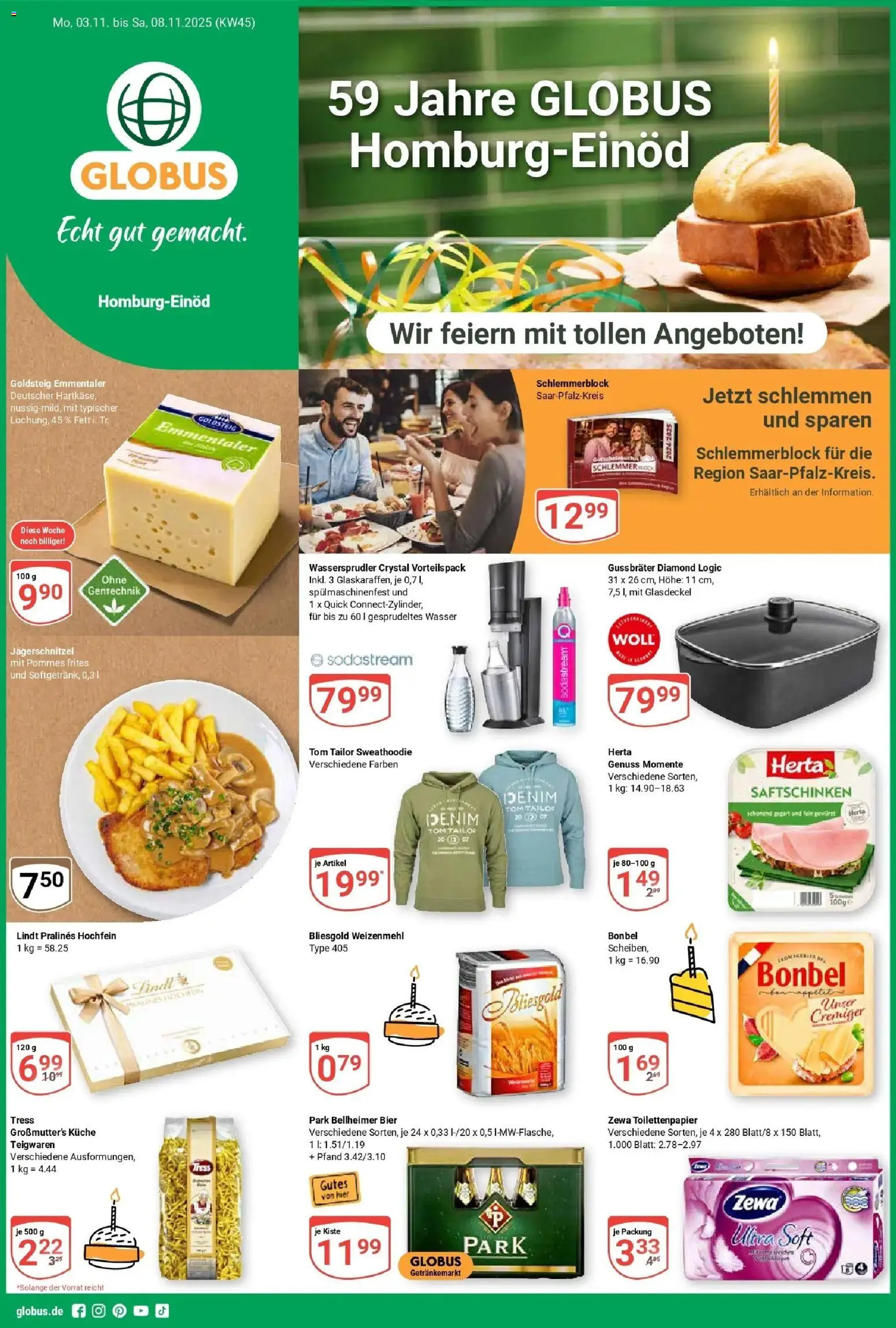 Vorschau von dem Prospekt des Geschäftes Globus, gültig ab dem 02.11.2025