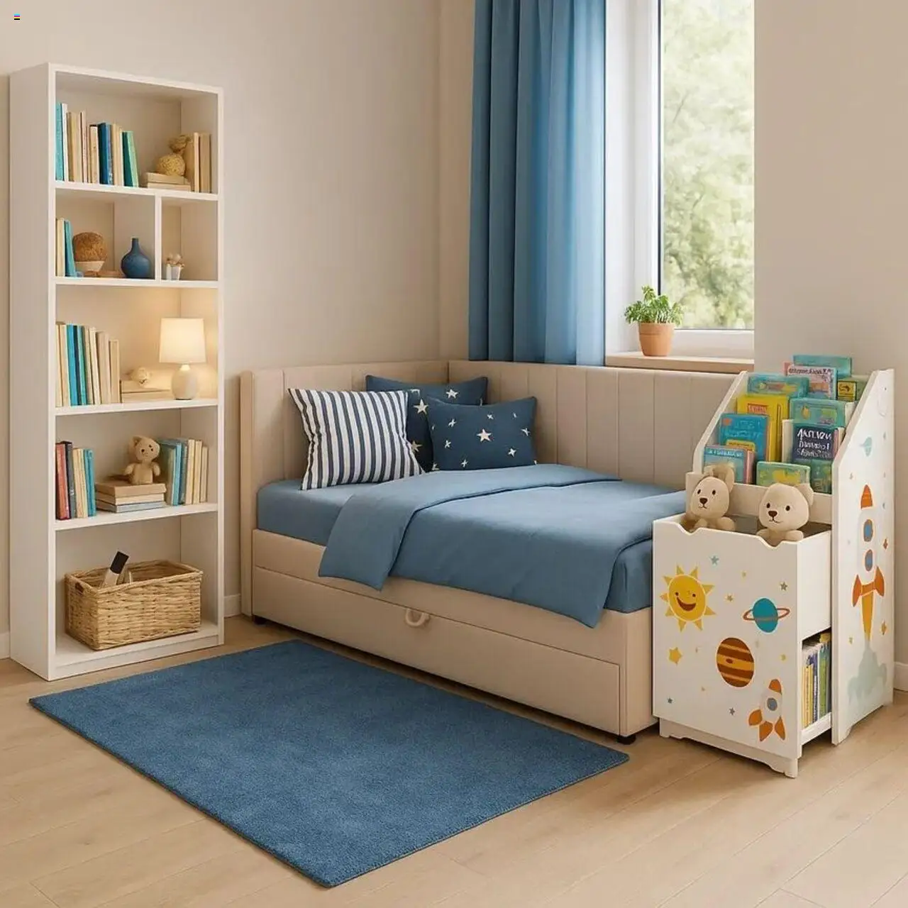 Zipli Blue Kids Room: Modern Style from from Thursday 18/09/2025 > Promotions