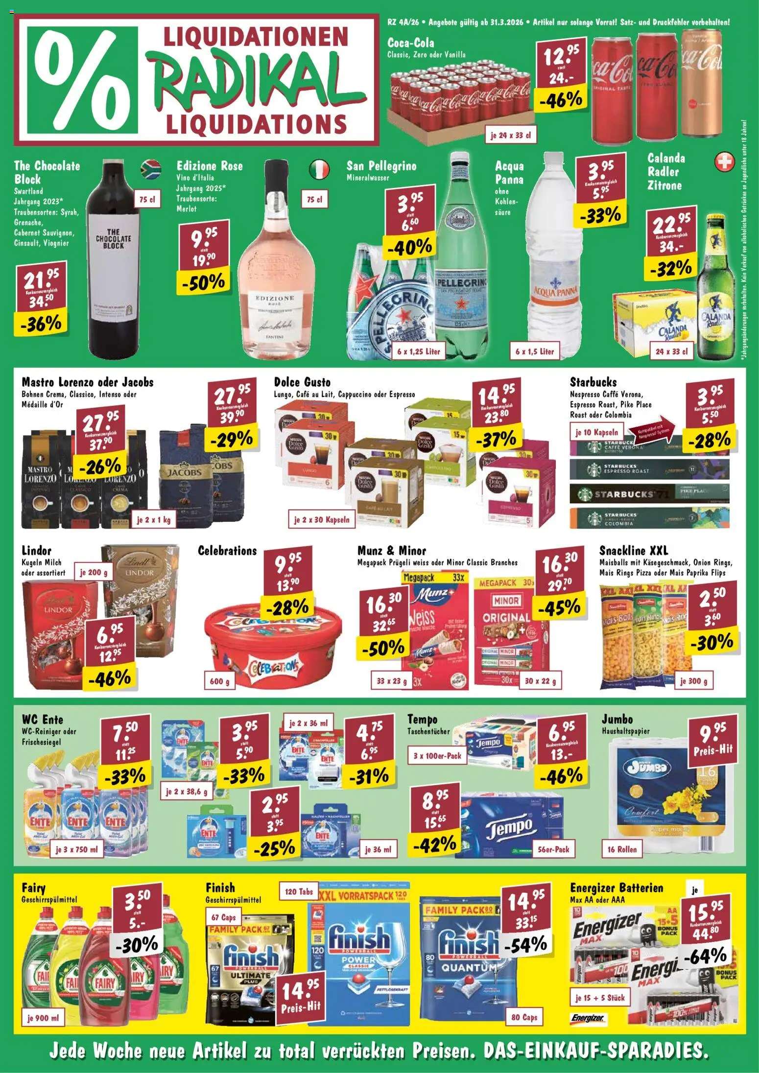 Vorschau des Merkblatts Radikal aktionen vom Shop Radikal gültig von 31.03.2026 bis 06.04.2026