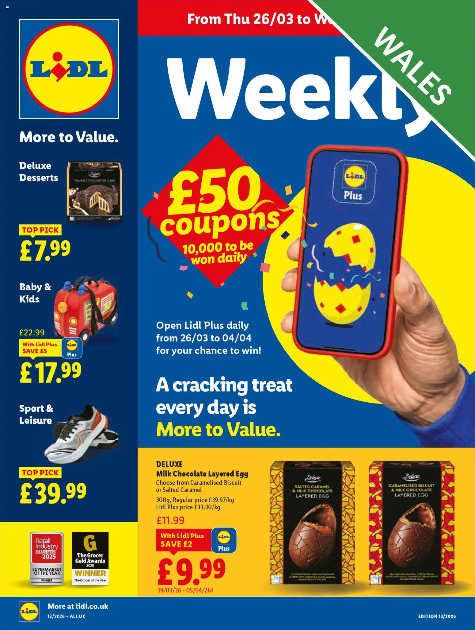 Preview of Lidl Lidl - Lidl Weekly Wales valid from 26/03/2026