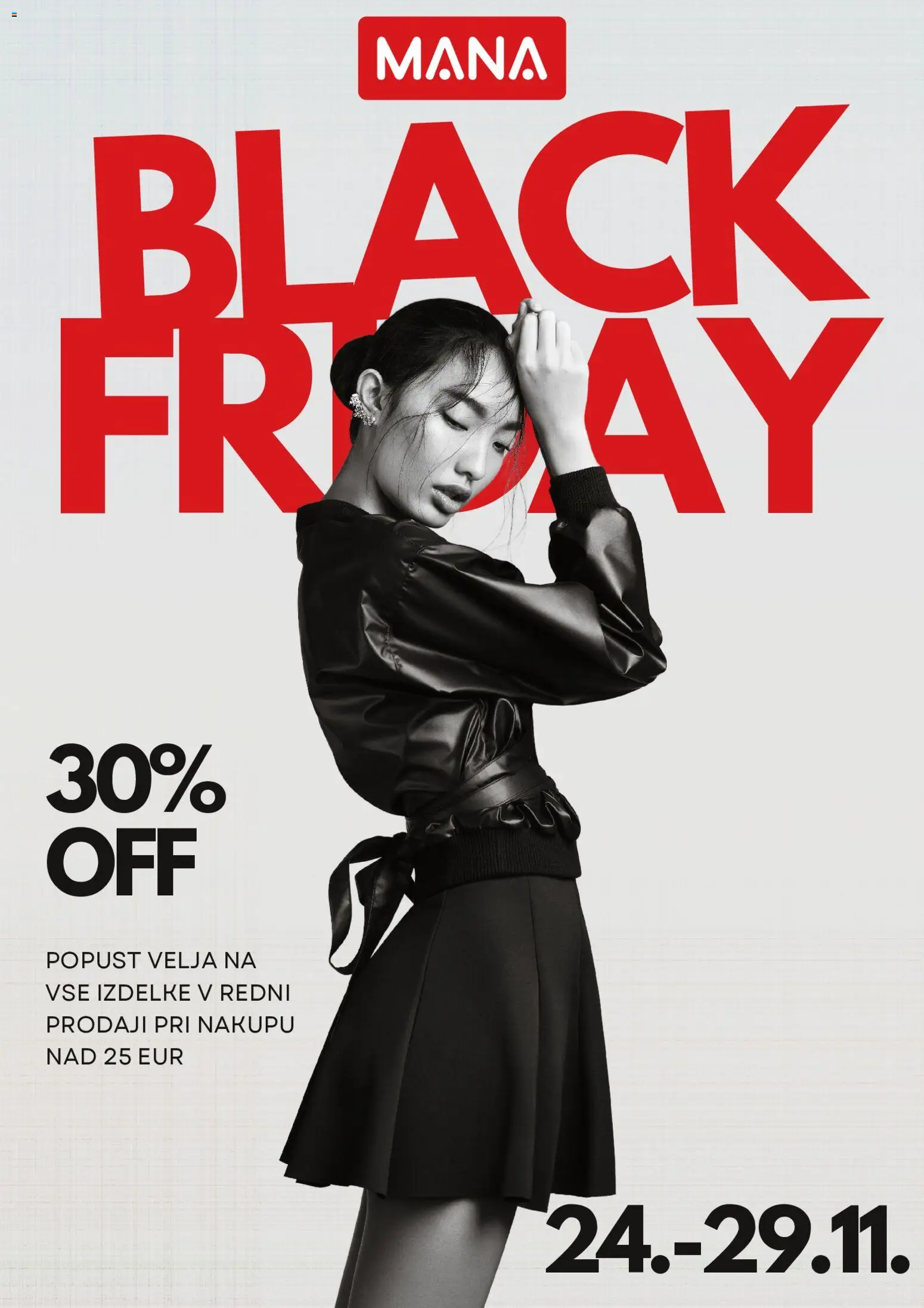 Predogled kataloga iz trgovine Mana veljaven od 24.11.2025