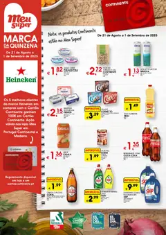 Pré-visualização do folheto da loja Meu Super válida a partir de 21/08/2025
