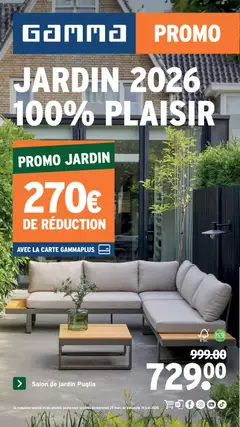 Voorbeeld van GAMMA Publicité Jardin van winkel GAMMA geldig vanaf 25/03/2026