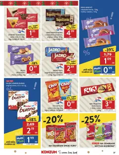 Pregled letka Katalog trgovine Konzum vrijedi od 03.12.2025 | Stranica: 37
