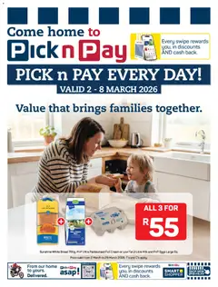 Preview of Pick n Pay flyer valid from 02/03/2026