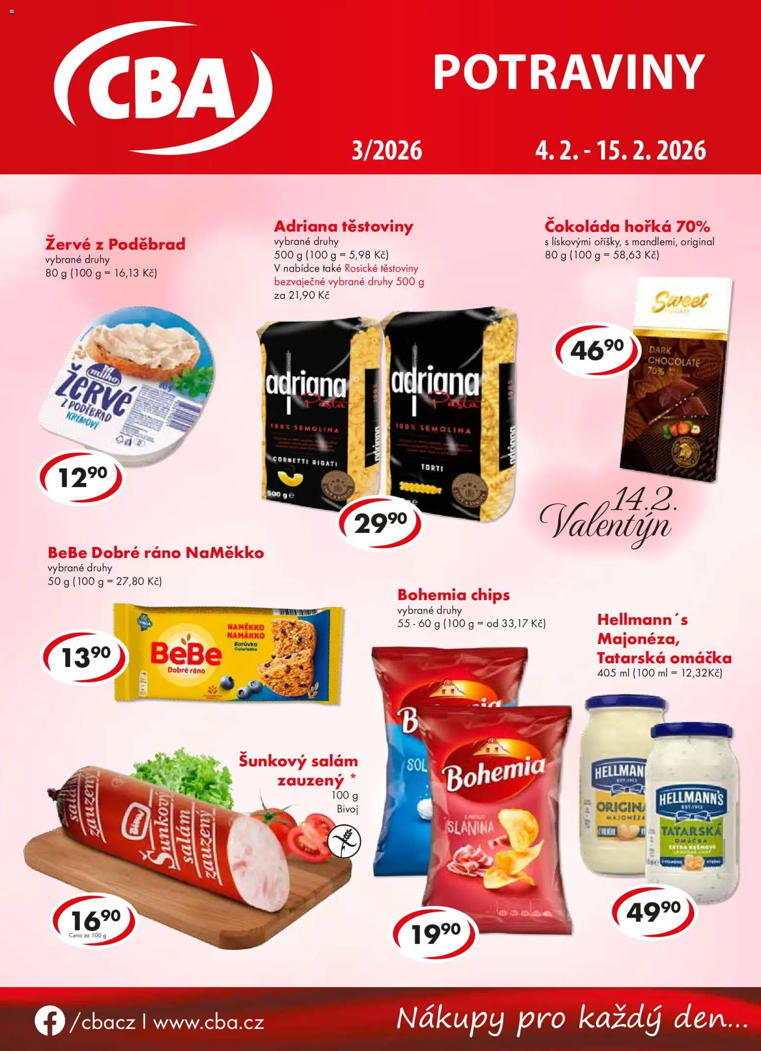 Náhled nabídky: CBA Leták platný od 04.02.2026