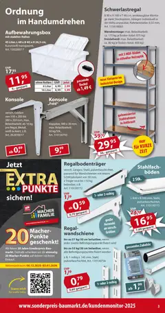 Vorschau von dem Prospekt des Geschäftes Sonderpreis Baumarkt, gültig ab dem 13.12.2025 | Seite: 3