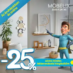 Möbelix - Akciós újság Möbelix megtekintése, amely érvényes 2025.11.24.-től