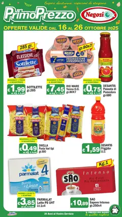 Anteprima dell'opuscolo Attuale volantino dal negozio Primo Prezzo valido da 16/10/2025