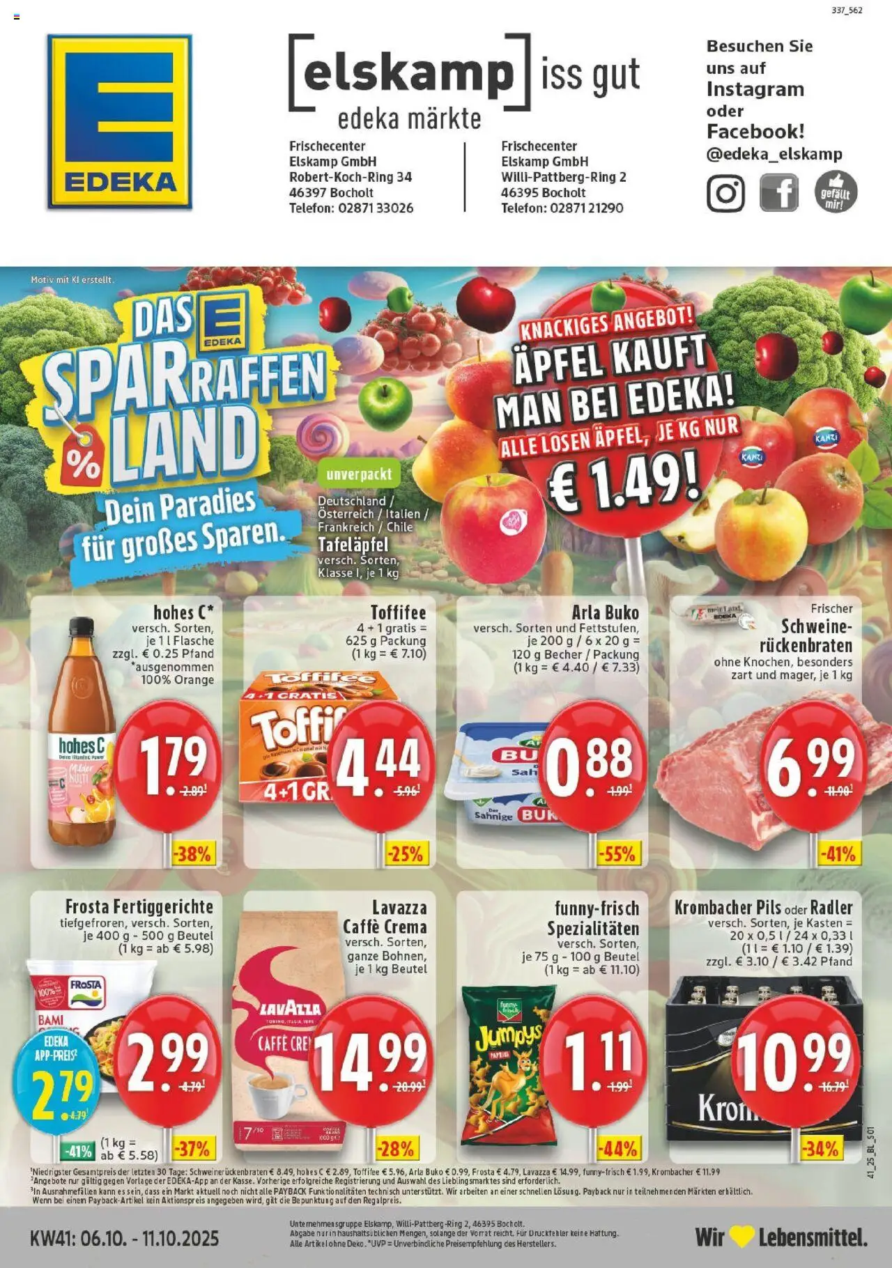 EDEKA Prospekt ab 06.10.2025 - Prospekt Bocholt Online