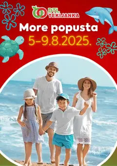 Pregled Tekijanka kataloga - važi od 05.08.2025
