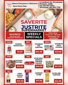 Preview of Saverite flyer valid from 17/11/2025 | Page: 4