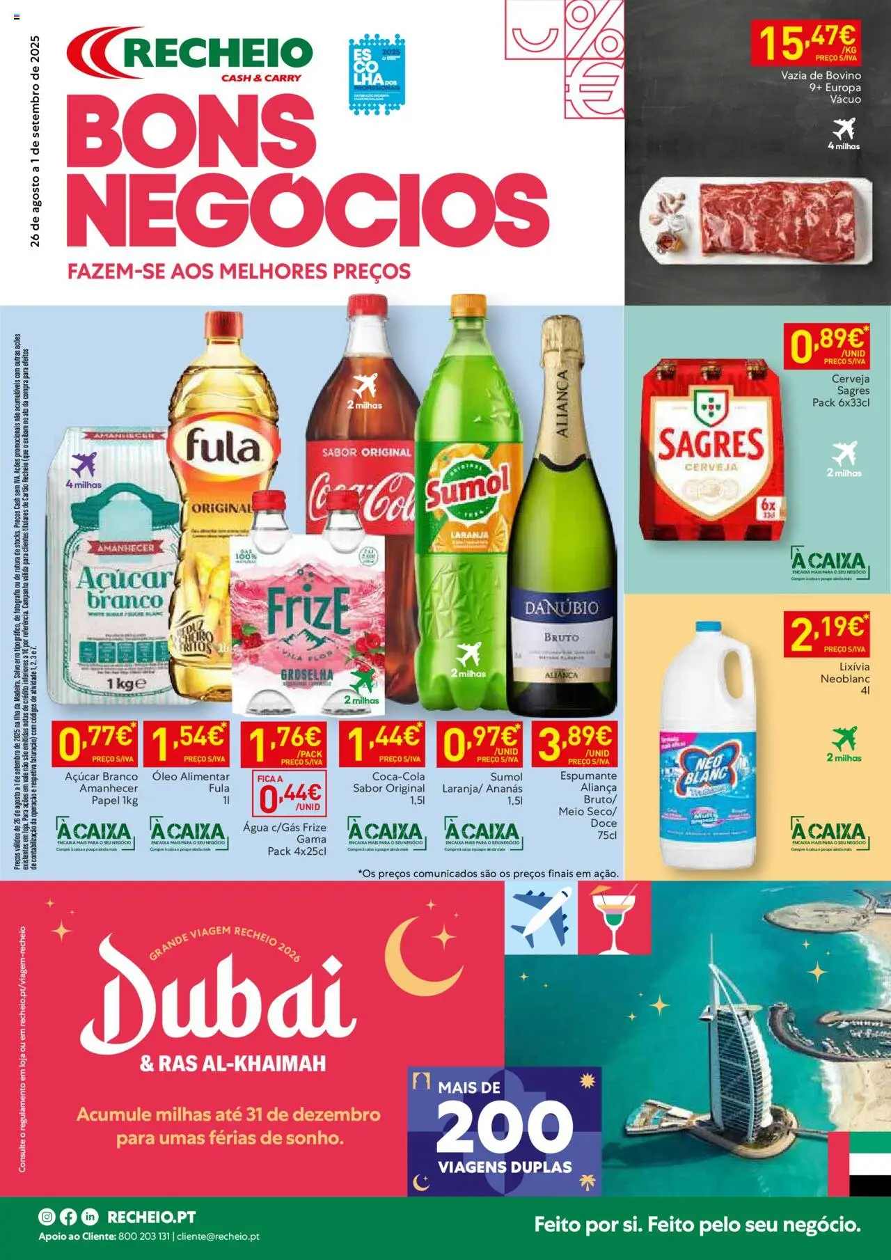 Recheio Folheto de 26/08/2025 - catálogo esta semana - página 1