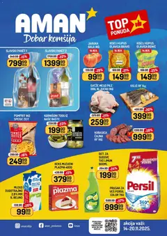 Pregled Aman kataloga - važi od 10.11.2025
