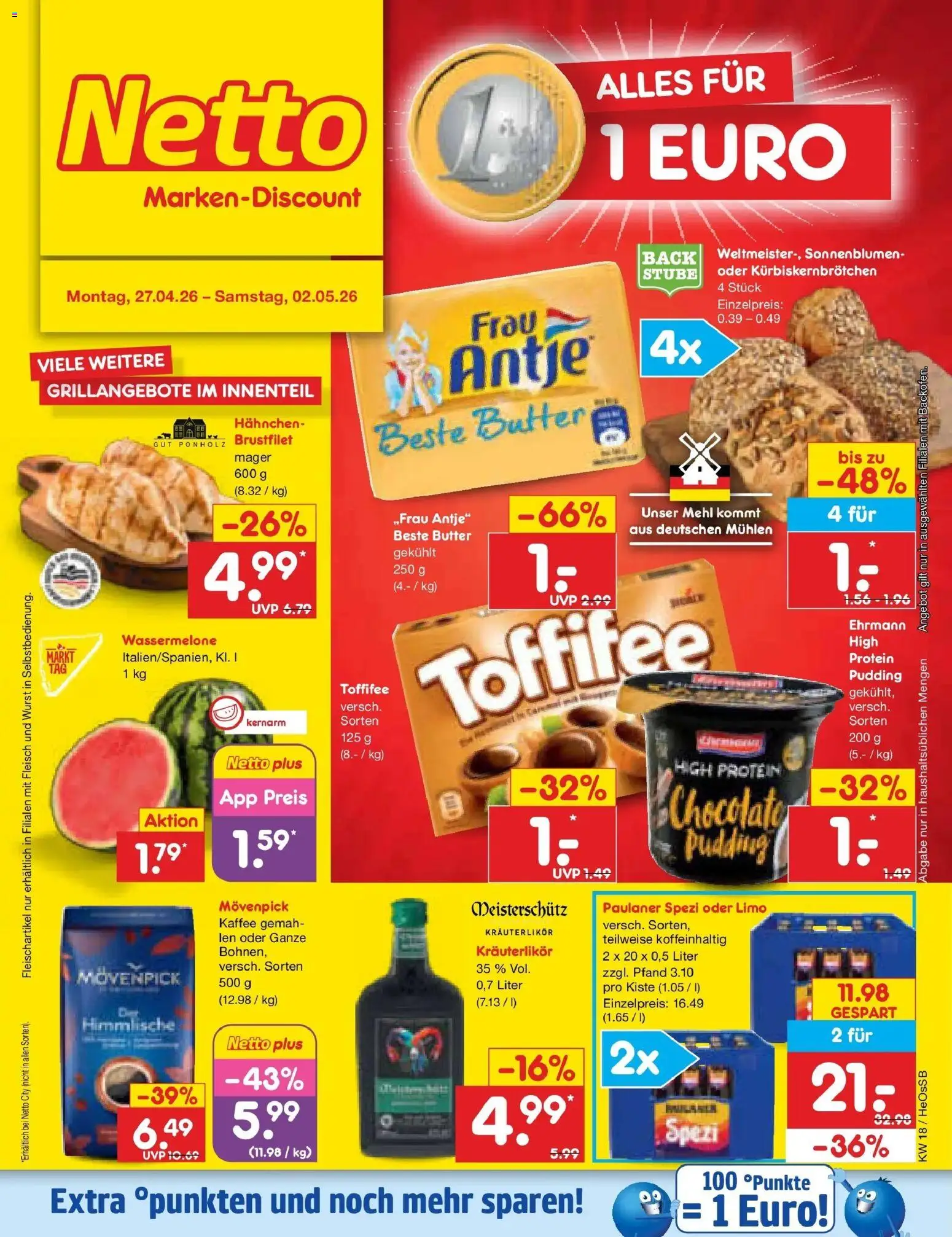 Vorschau von dem Prospekt des Geschäftes Netto Marken-Discount, gültig ab dem 27.04.2026