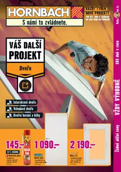 Náhled nabídky: HORNBACH Leták - Dveře platný od 30.07.2025