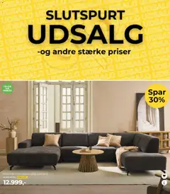 Eksempel på tilbudsavis Tilbudsavis fra butik Møblér gyldig fra 29/01/2026