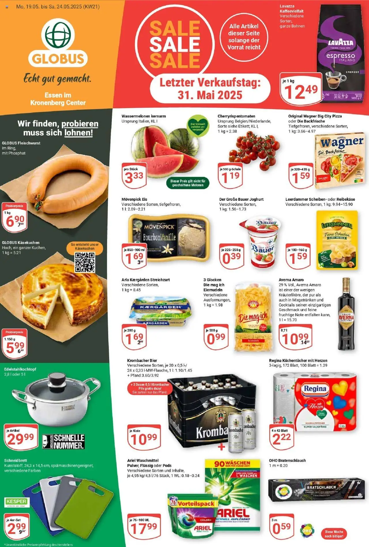 Globus Prospekt ab Montag 19.05.2025 > Prospekt Essen