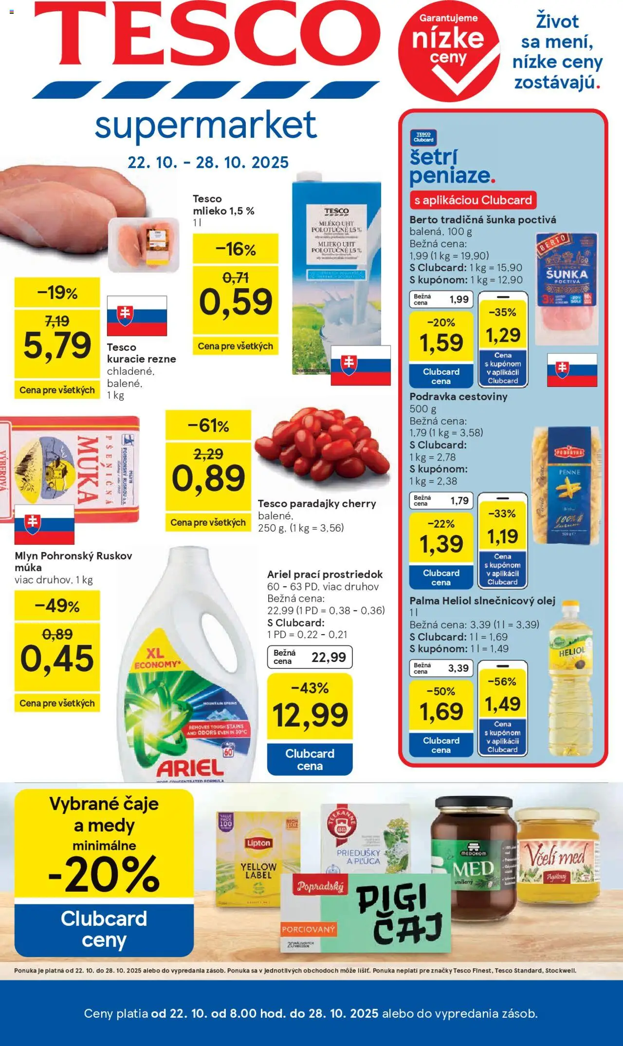 Tesco leták od 22.10.2025 - Supermarket Online