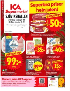 Förhandsgranska reklamblad Stockholm från butik ICA Supermarket gäller från 08/12/2025