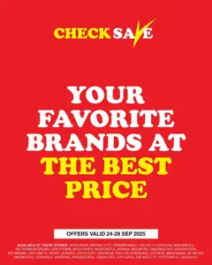 Preview of Check Save flyer valid from 25/09/2025