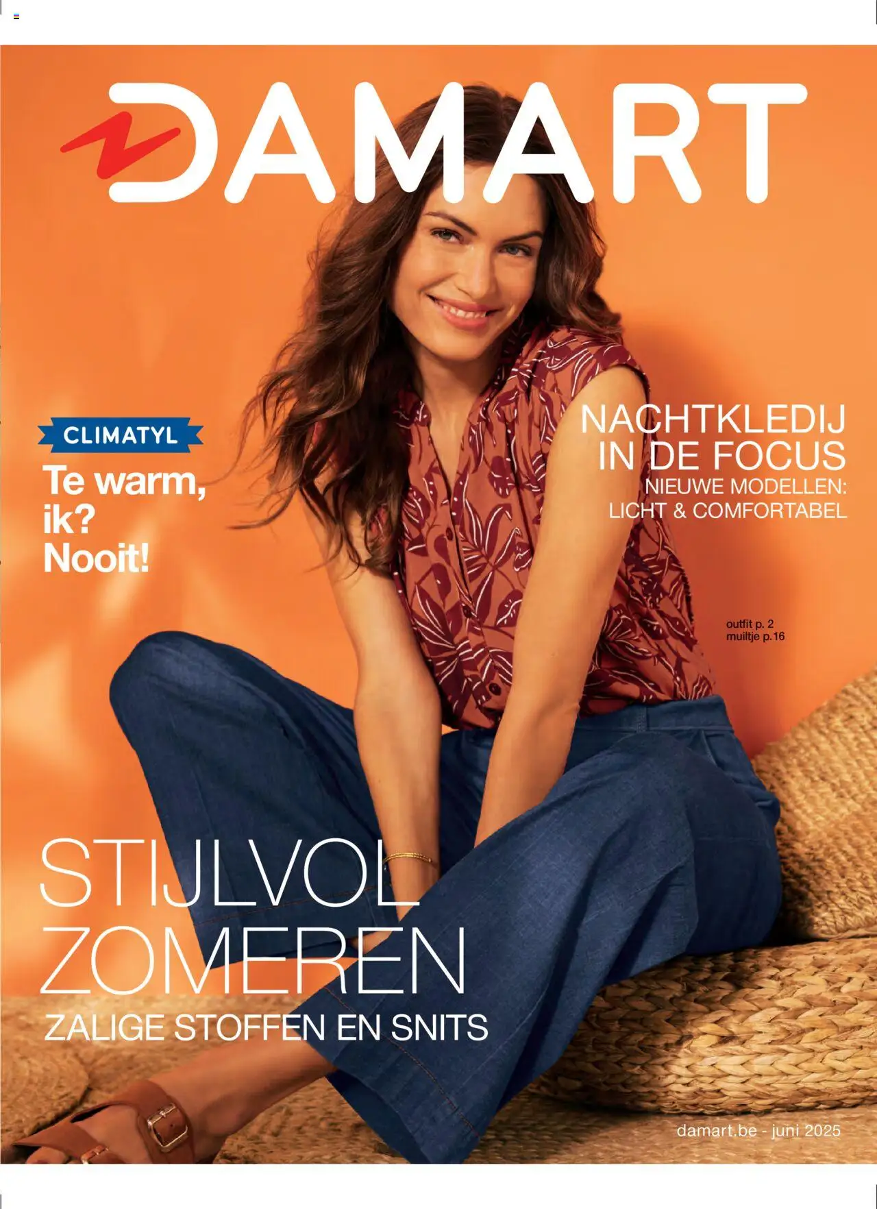 Damart shop Folder geldig vanaf 20/06/2025 - Paginanummer 1