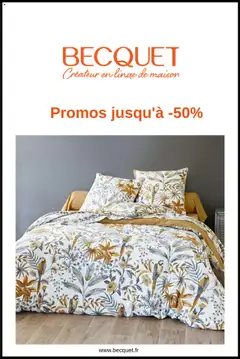 Prévisualisation de Catalogue Becquet Été du magasin Becquet formulaire valide 08/08/2025