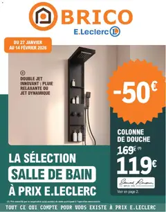 Prévisualisation de Catalogue du magasin Brico E.Leclerc formulaire valide 27/01/2026