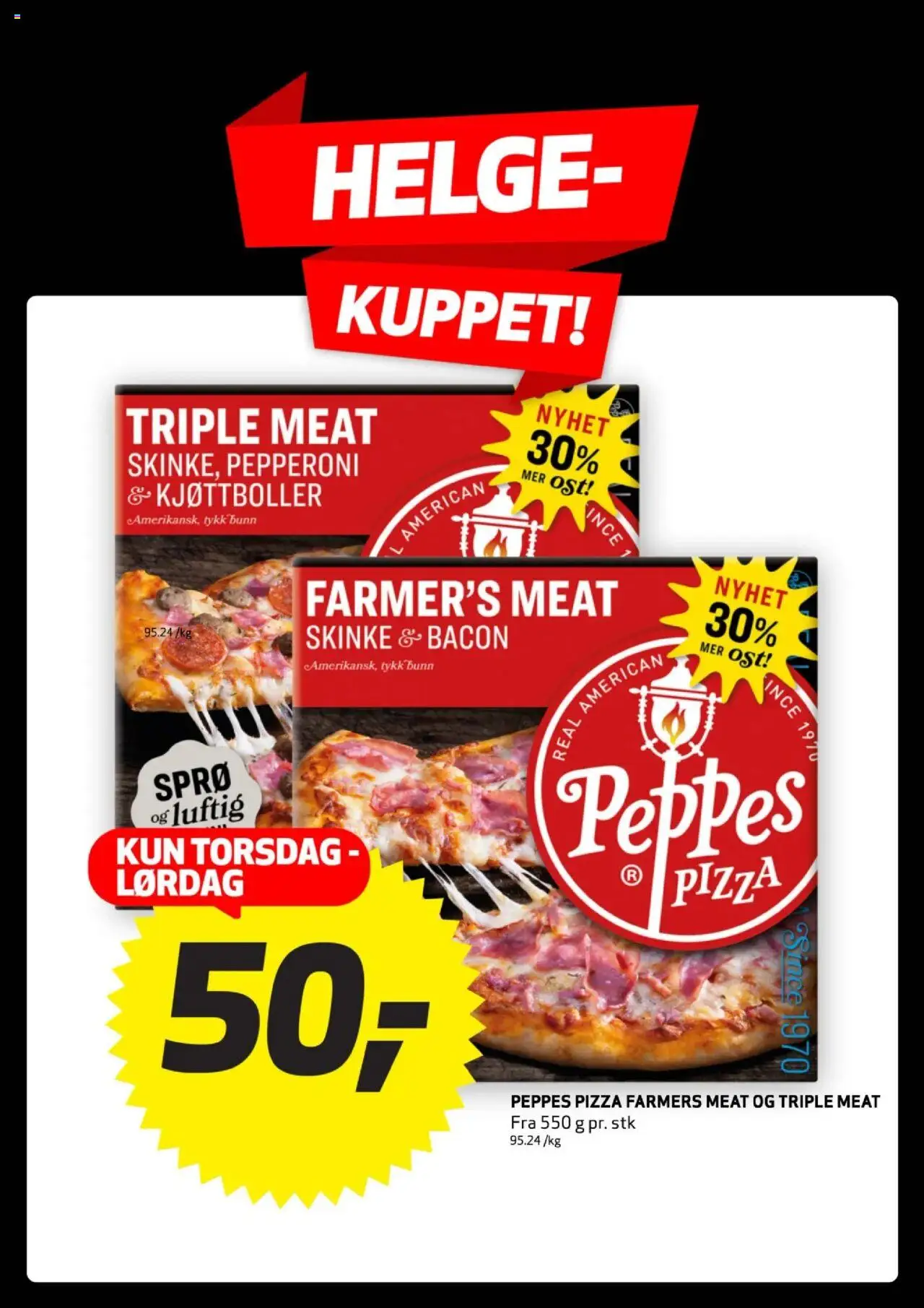Se helgens beste tilbud! Bunnpris gyldig fra 16/10/2025 - Sidenummer 1