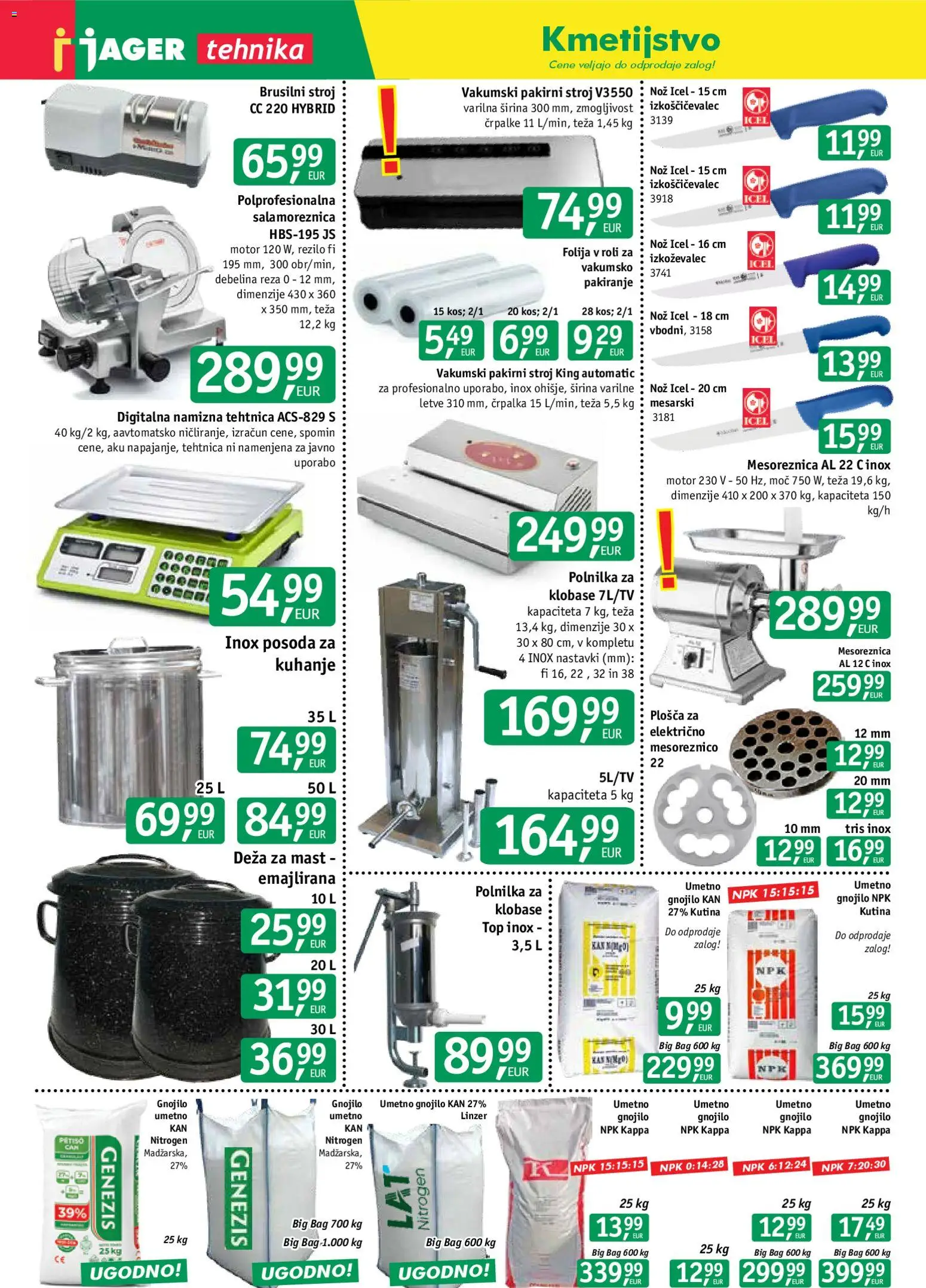 Predogled kataloga iz trgovine Jager veljaven od 19.11.2025
