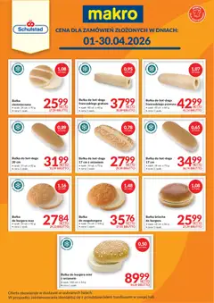 Pogląd gazetki "Makro gazetka - Horeca pieczywo" ze sklepu Makro ważnej od 01.04.2026
