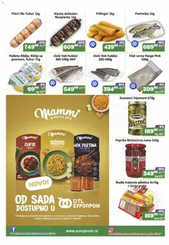 Pregled Europrom kataloga - važi od 29.10.2025 | Strana: 2