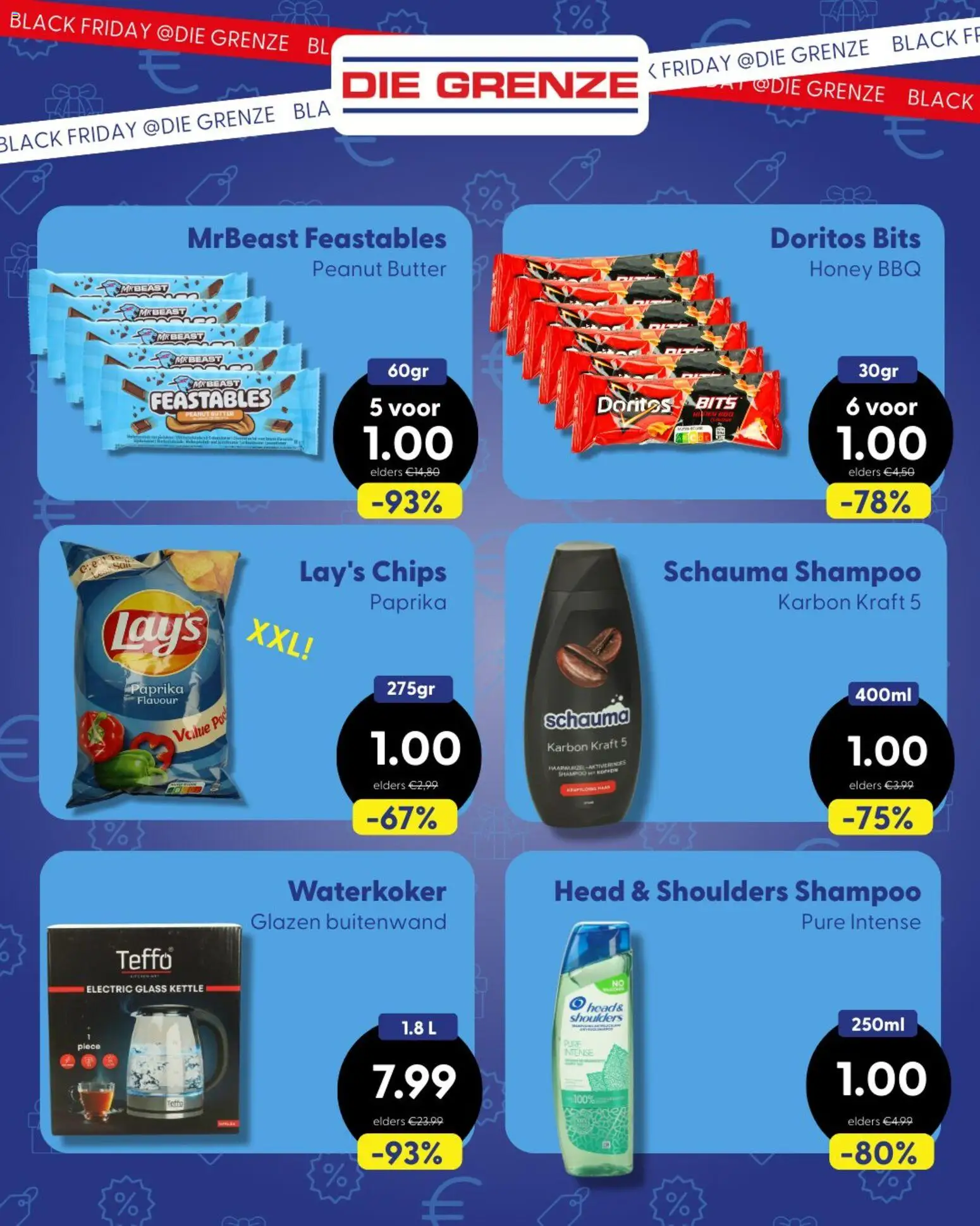 Voorbeeld van Black Friday van winkel Die Grenze geldig vanaf 27-11-2025