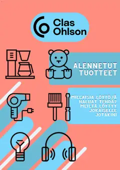 Kaupan Clas Ohlson Tarjoukset esikatselu, voimassa 06/01/2026