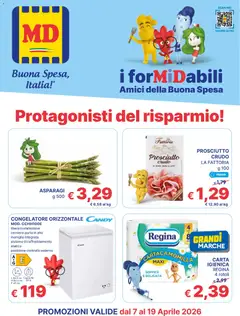 Anteprima dell'opuscolo MD Discount volantino dal negozio MD Discount valido da 07/04/2026