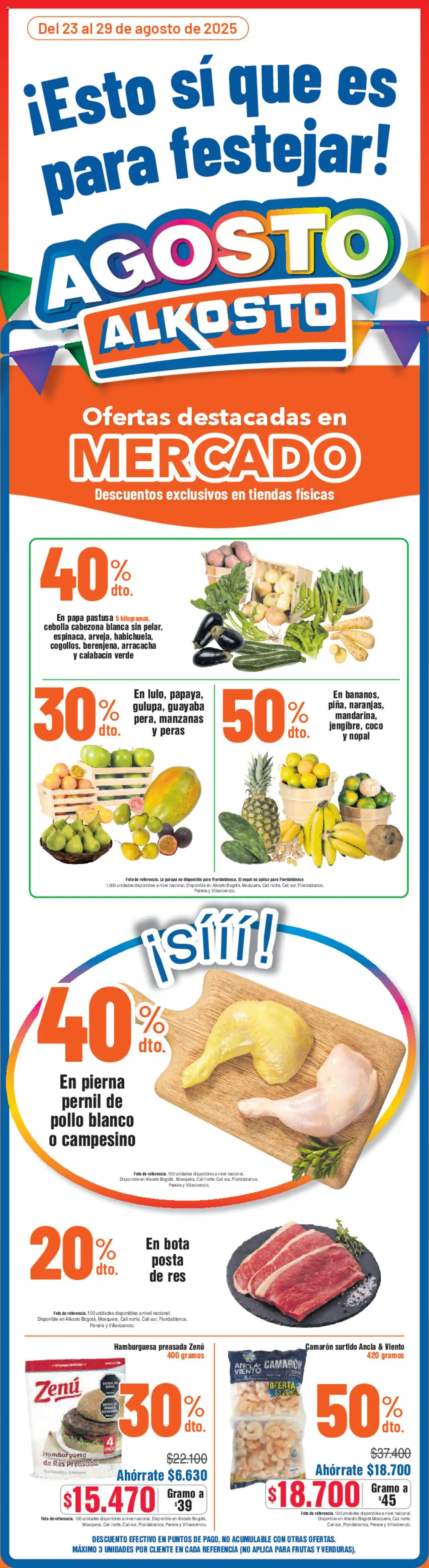 Alkosto Folleto > 23/08 - 29/08/2025 > Ofertas