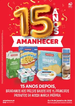 Pré-visualização do folheto da loja Amanhecer válida a partir de 08/01/2026