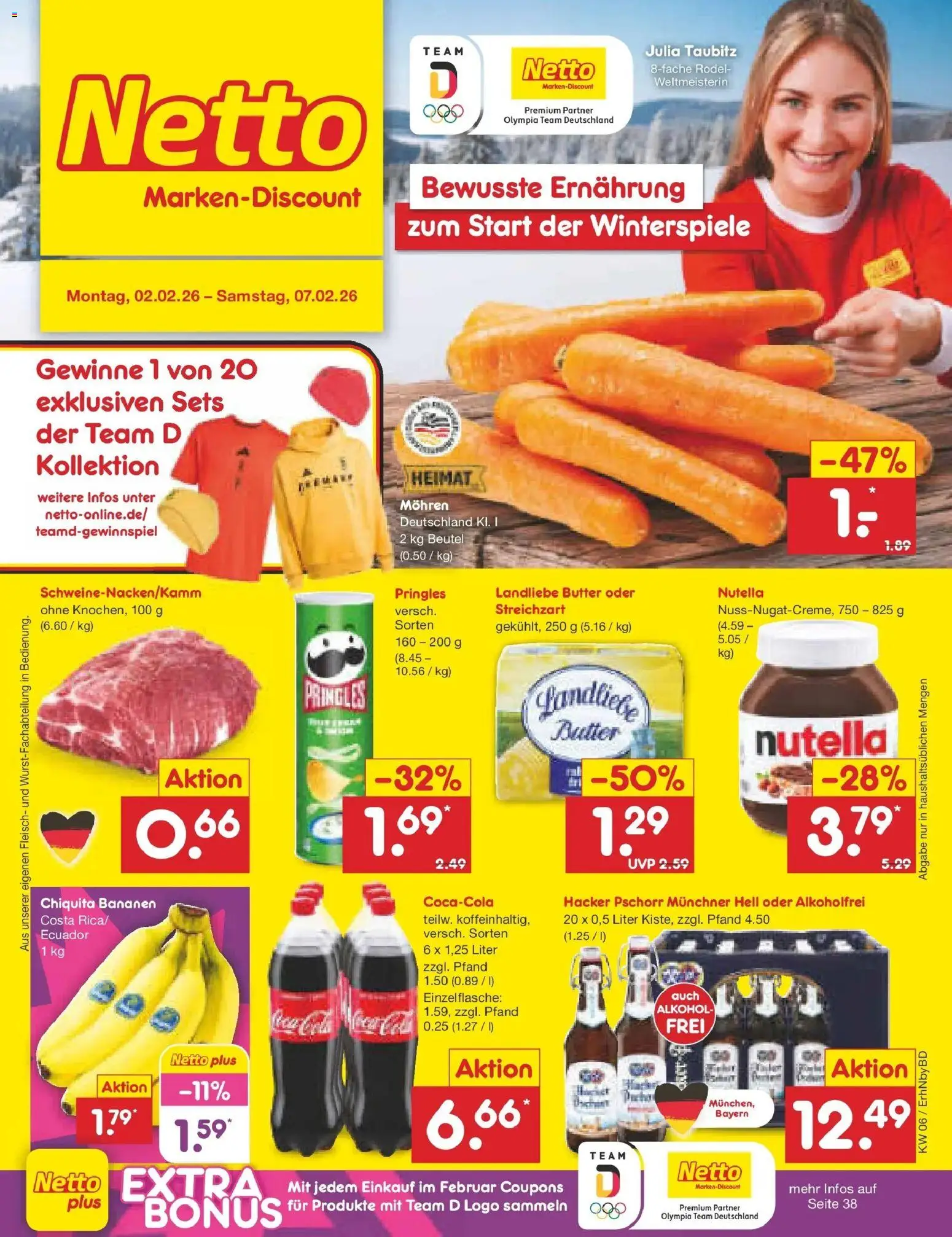 Vorschau von dem Prospekt des Geschäftes Netto Marken-Discount, gültig ab dem 01.02.2026