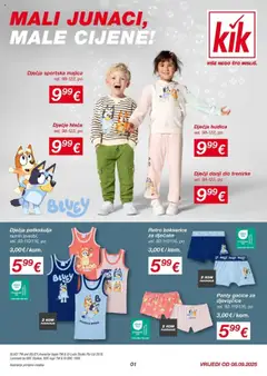 Pregled letka KiK katalog do 14.09.2025 trgovine Kik vrijedi od 07.09.2025