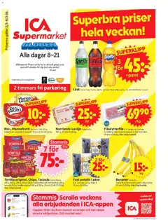 Förhandsgranska reklamblad Stockholm Globen från butik ICA Supermarket gäller från 02/03/2026