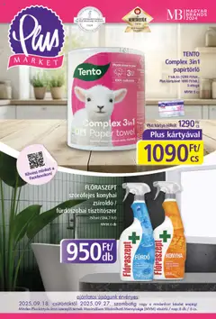 Plus Market - Akciós újság Plus Market megtekintése, amely érvényes 2025.09.18.-től