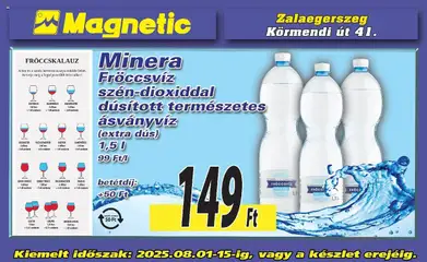 Magnetic - Aktuális óriásplakátok megtekintése, amely érvényes 2025.08.01.-től