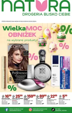 Pogląd gazetki "Drogerie Natura gazetka" ze sklepu Drogerie Natura ważnej od 18.03.2026