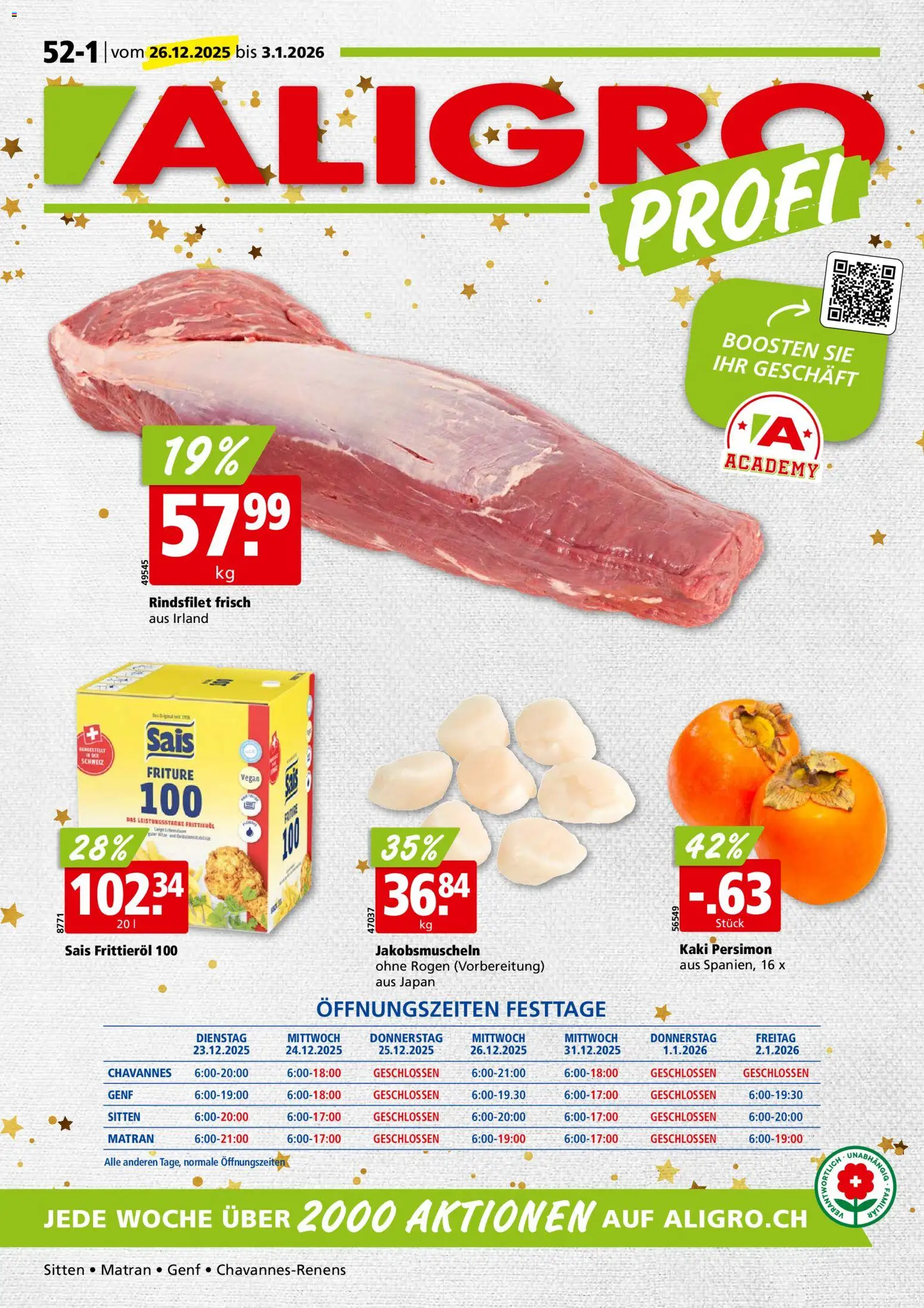 Vorschau des Merkblatts Aktionen vom Shop Aligro gültig von 26.12.2025 bis 03.01.2026