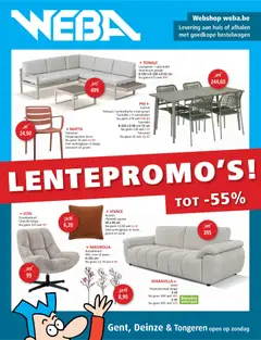 Voorbeeld van Folder van winkel Weba geldig vanaf 11/02/2026