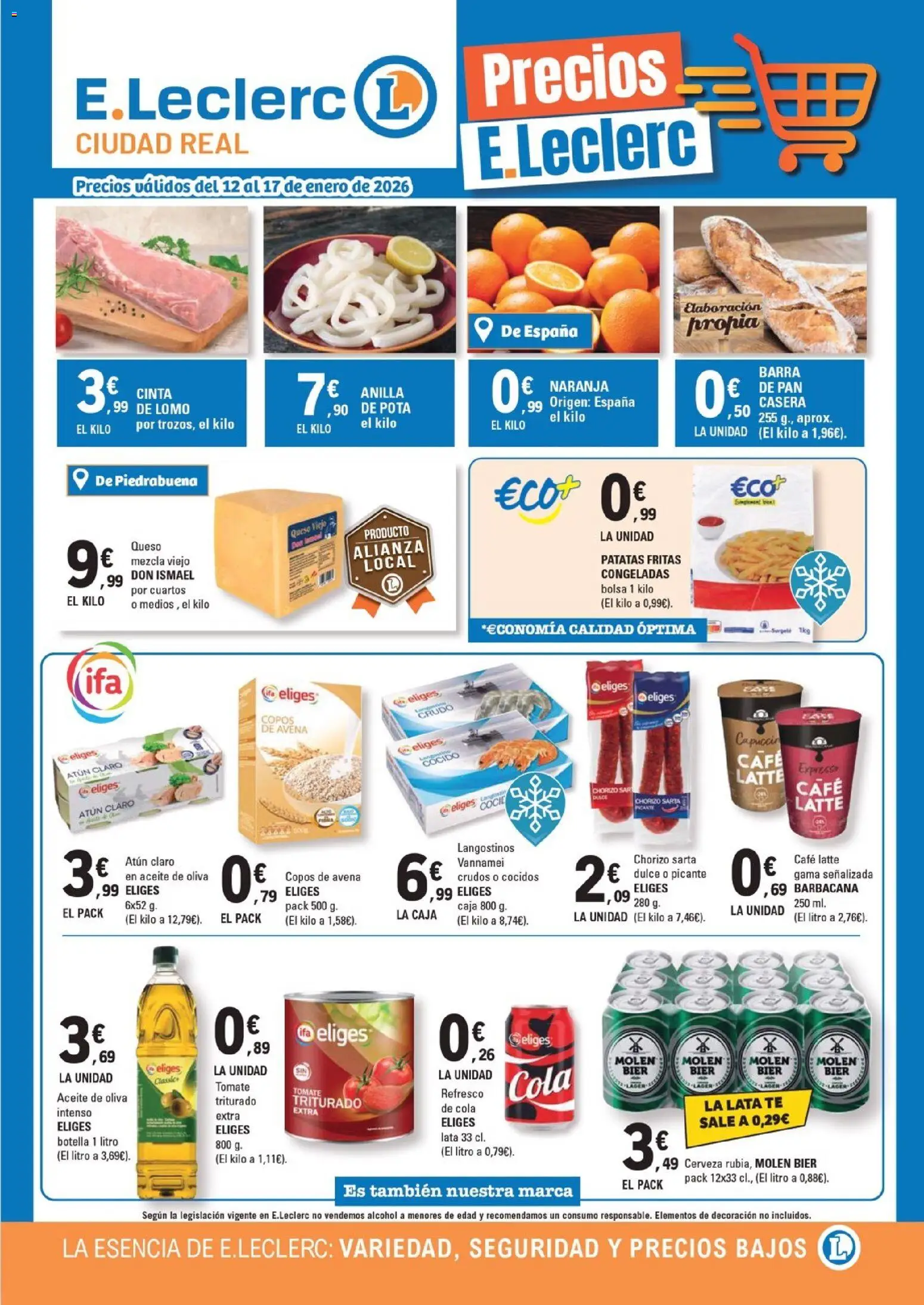 Vista previa del folleto de la tienda E.Leclerc válido desde el 12/01/2026 