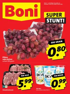 Voorbeeld van Boni folder week 11 van winkel Boni geldig vanaf 09-03-2026
